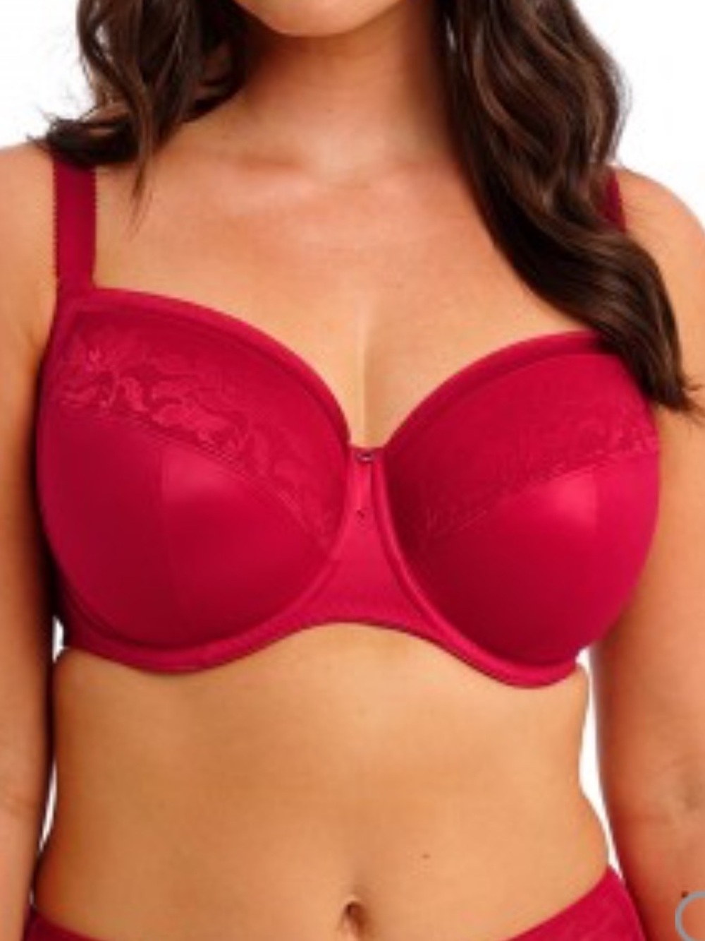 Fantasie Illusion Side Support Underwire Bra Berry US 34G UK 34F